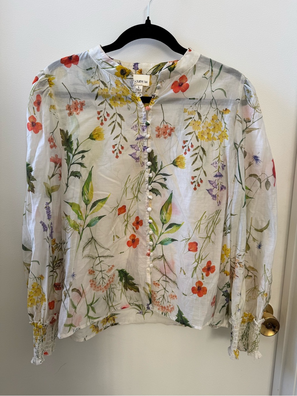 Bailey 44 Floral Button Up Blouse